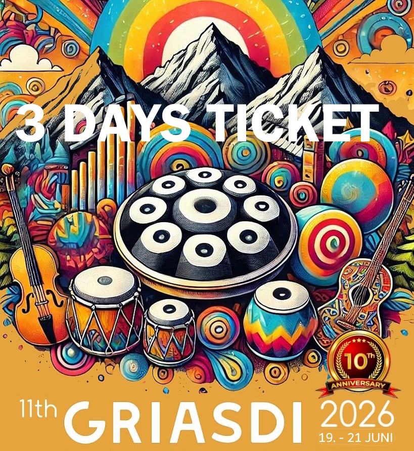 GRIASDI 2026 Festival Pass (3 days ticket)