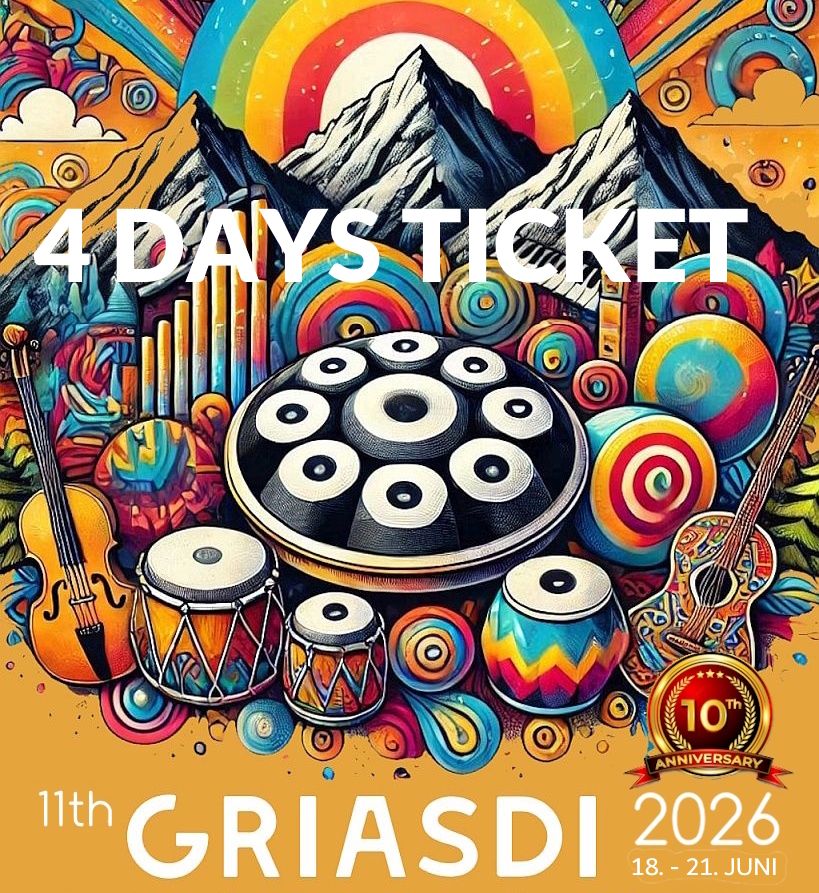 GRIASDI 2026 Festival Pass (4 days ticket)